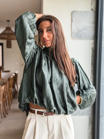 Blouse Jolina - Vert sapin