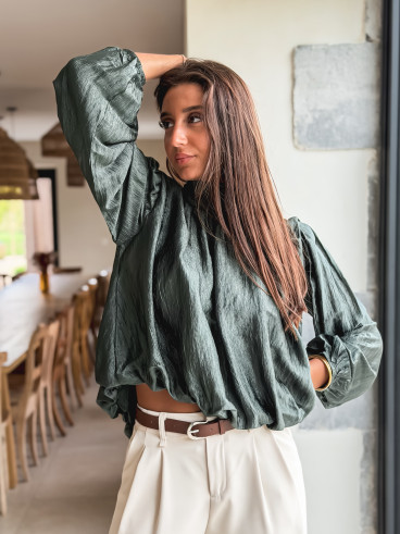 Blouse Jolina - Vert sapin