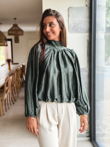 Blouse Jolina - Vert sapin