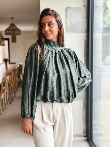 Blouse Jolina - Vert sapin