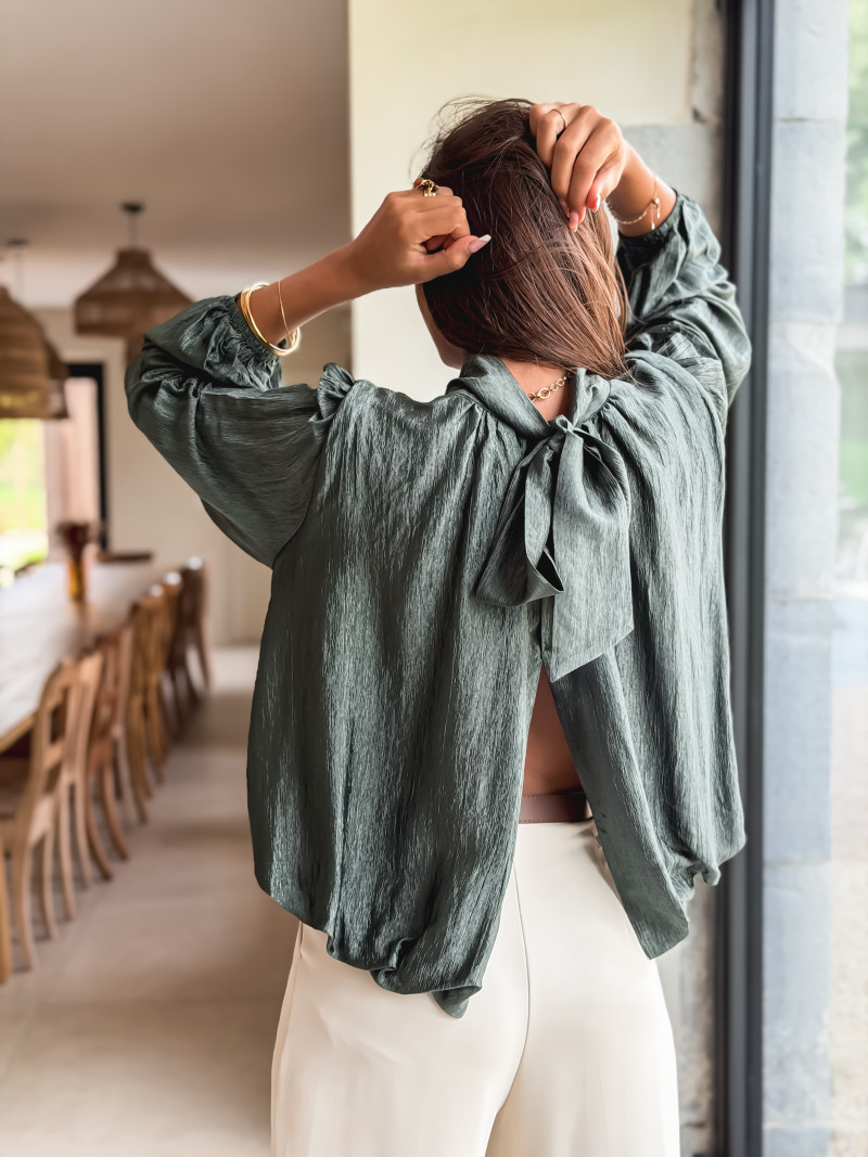 Blouse Jolina - Vert sapin