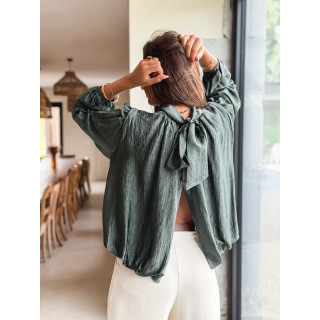 Blouse Jolina - Vert sapin