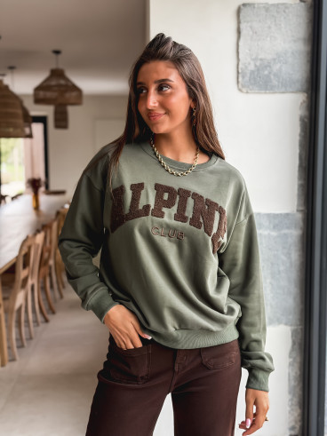 Pull "Alpine" - Kaki
