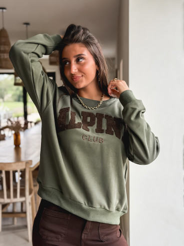Pull "Alpine" - Kaki