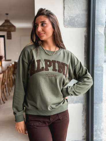 Pull "Alpine" - Kaki