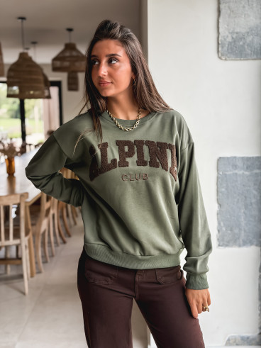 Pull "Alpine" - Kaki