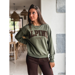 Pull "Alpine" - Kaki