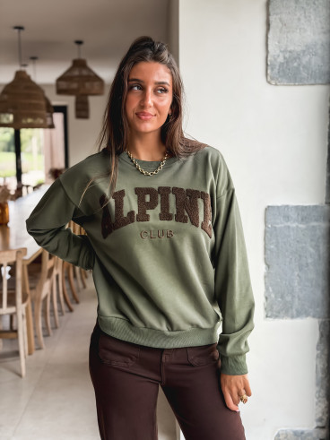 Pull "Alpine" - Kaki