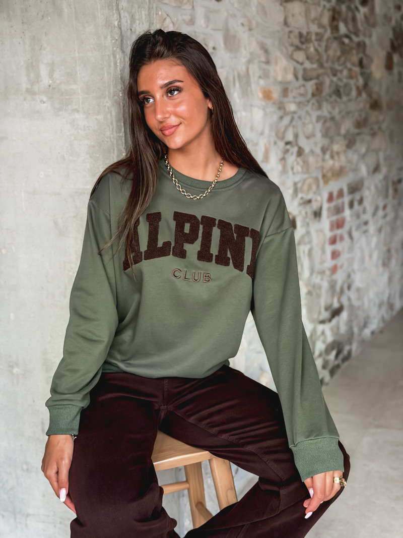 Pull "Alpine" - Kaki