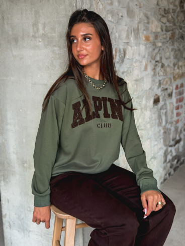 Pull "Alpine" - Kaki