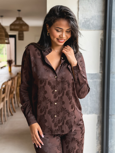 Chemise Kyana - Chocolat