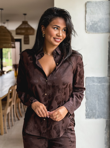 Chemise Kyana - Chocolat