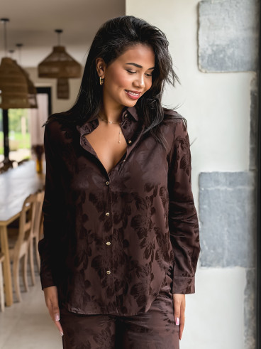 Chemise Kyana - Chocolat