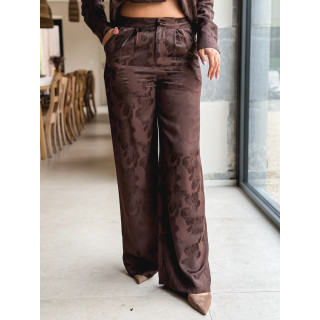 Pantalon Kyana - Chocolat
