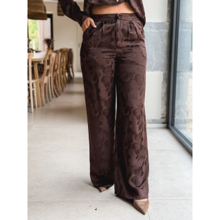 Pantalon Kyana - Chocolat