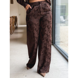 Pantalon Kyana - Chocolat