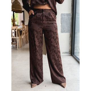 Pantalon Kyana - Chocolat