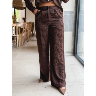 Pantalon Kyana - Chocolat