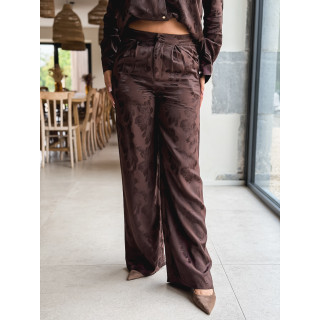Pantalon Kyana - Chocolat