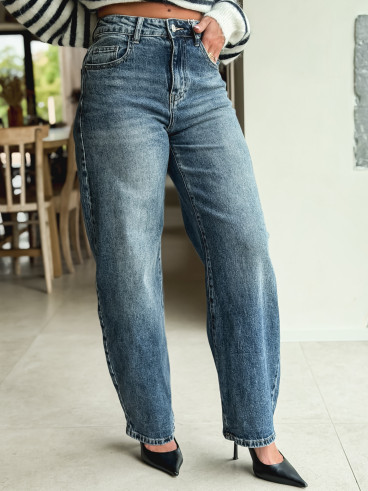 Jeans Hellia - Bleu foncé Jeans Hellia - Bleu foncé