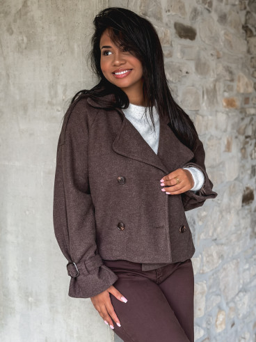 Trench Athalia - Chocolat