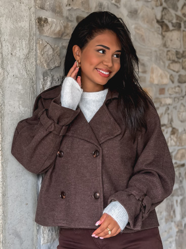 Trench Athalia - Chocolat