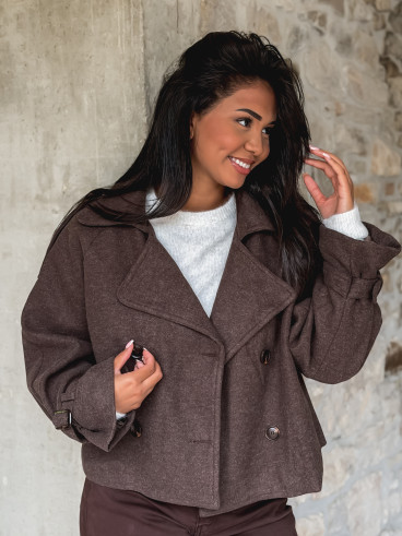 Trench Athalia - Chocolat