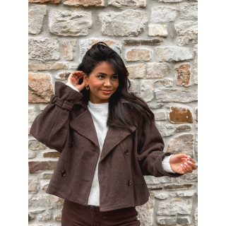 Trench Athalia - Chocolat