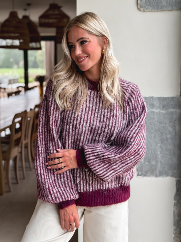 Pull ligné Elézia - Bordeaux