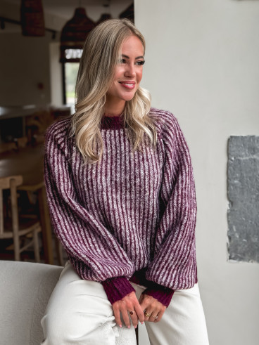 Pull ligné Elézia - Bordeaux