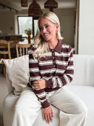Pull Vanya - Chocolat Pull Vanya - Chocolat