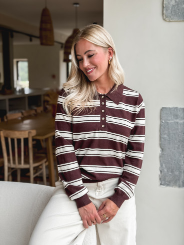Pull Vanya - Chocolat Pull Vanya - Chocolat