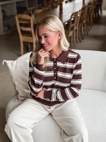 Pull Vanya - Chocolat Pull Vanya - Chocolat