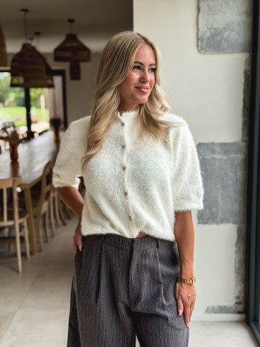 Gilet Emely - Ecru Gilet Emely - Ecru
