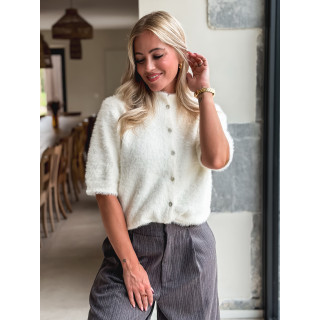 Gilet Emely - Ecru