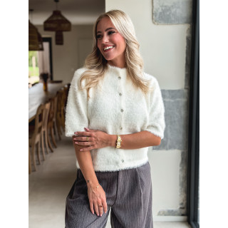 Gilet Emely - Ecru