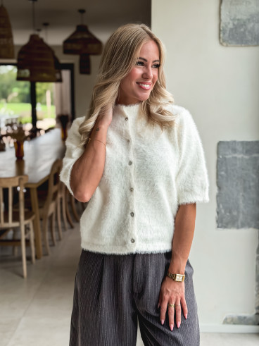 Gilet Emely - Ecru