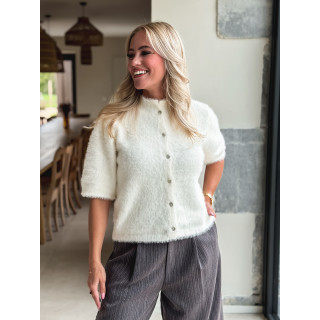 Gilet Emely - Ecru