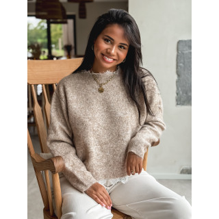 Pull Véllana - Beige sable
