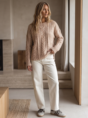 Pull Caissy - Beige foncé