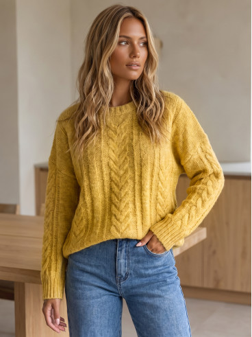 Pull Caissy - Jaune
