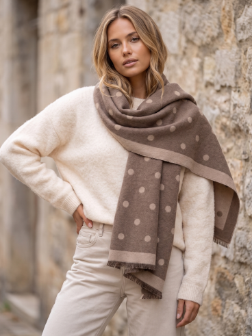 Echarpe Perrine - Taupe