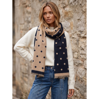 Echarpe Perrine - Bleu marine