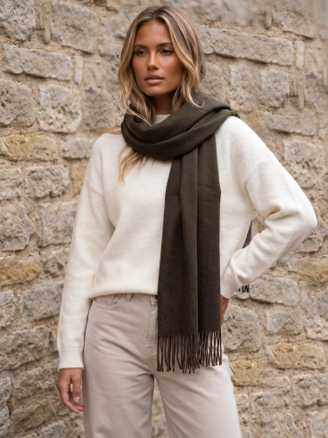 Echarpe Mia - Chocolat
