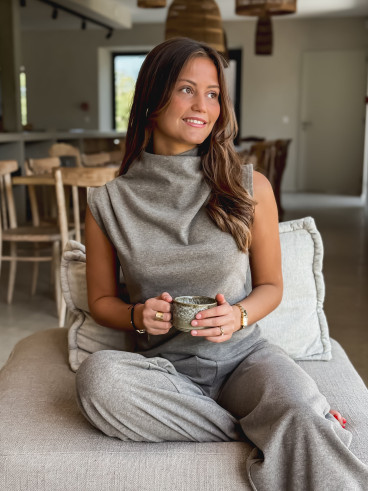 Blouse Therezia - Taupe