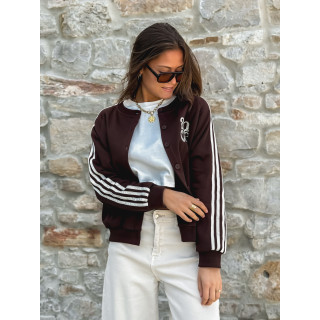 Gilet Hérisia - Chocolat/Blanc