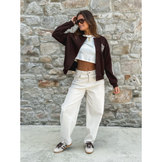 Gilet Hérisia - Chocolat/Blanc