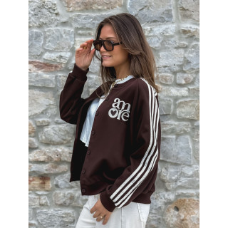 Gilet Hérisia - Chocolat/Blanc