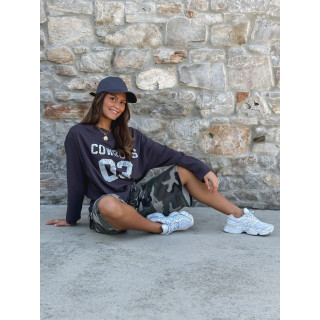 Blouse "Cowboys 03" - Gris foncé