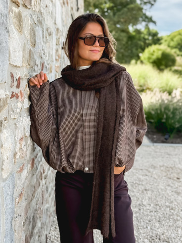 Echarpe Nuria - Chocolat Echarpe Nuria - Chocolat